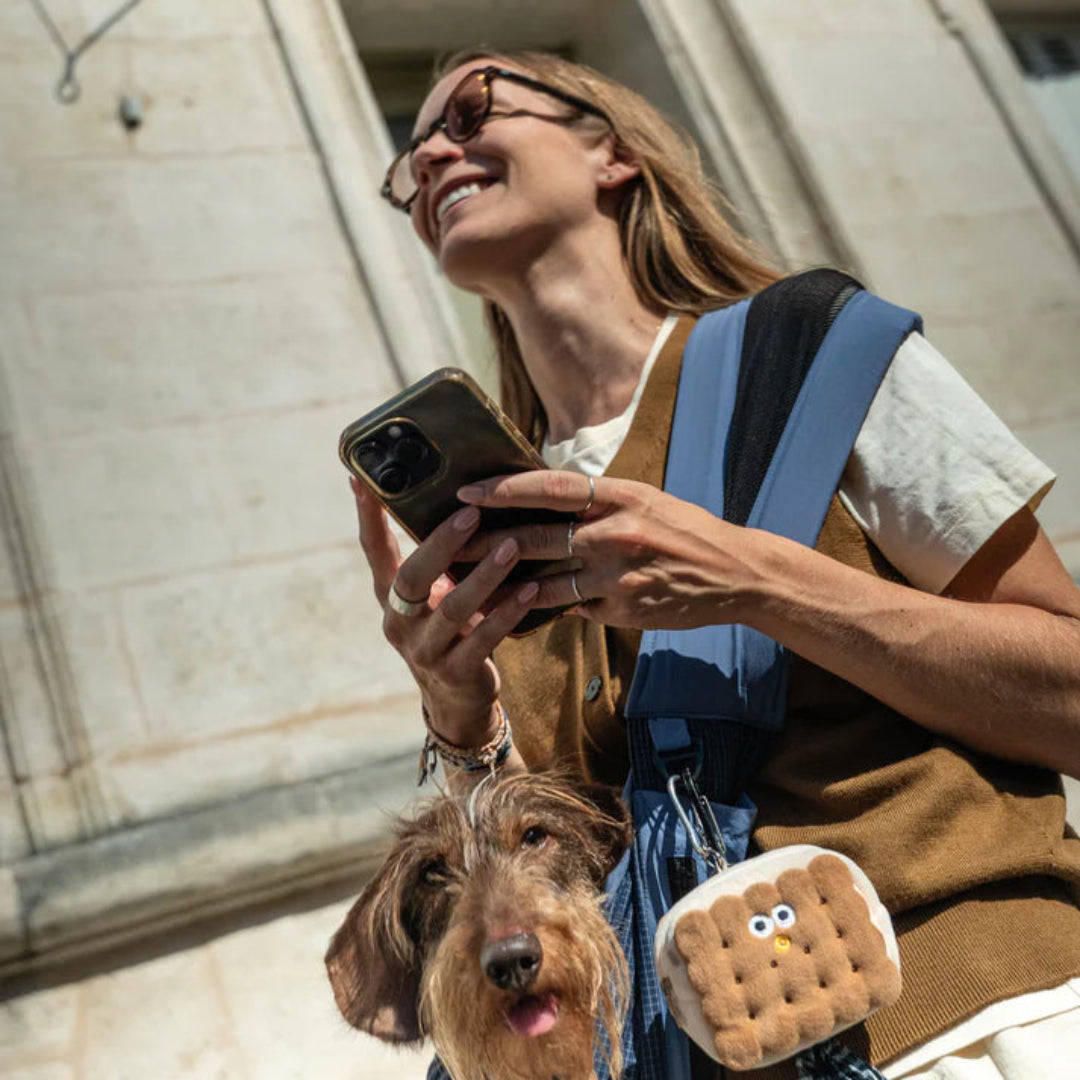 Trasportino a tracolla per cani e gatti