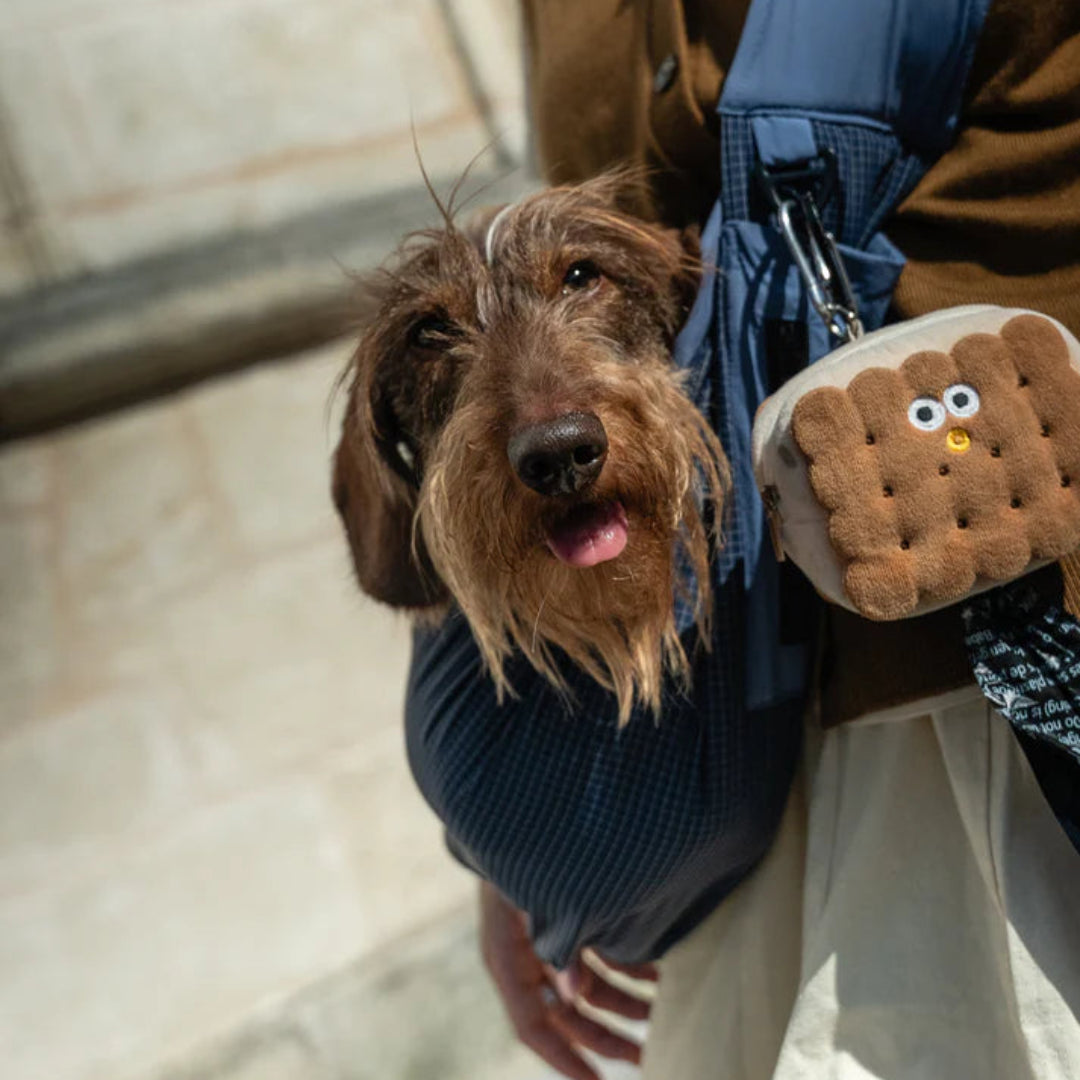 Trasportino a tracolla per cani e gatti